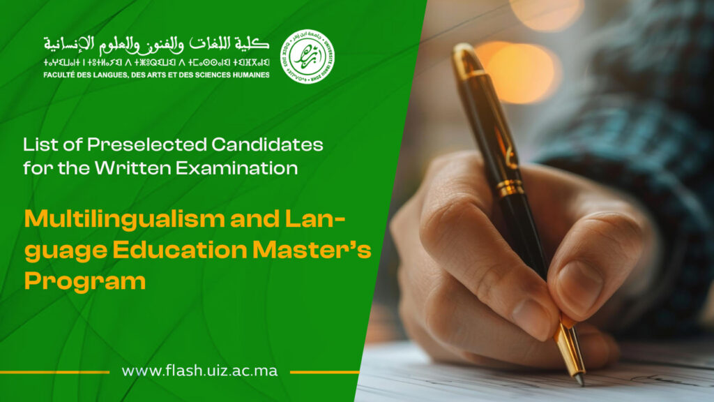 Multilingualism and Language Education Master’s Program